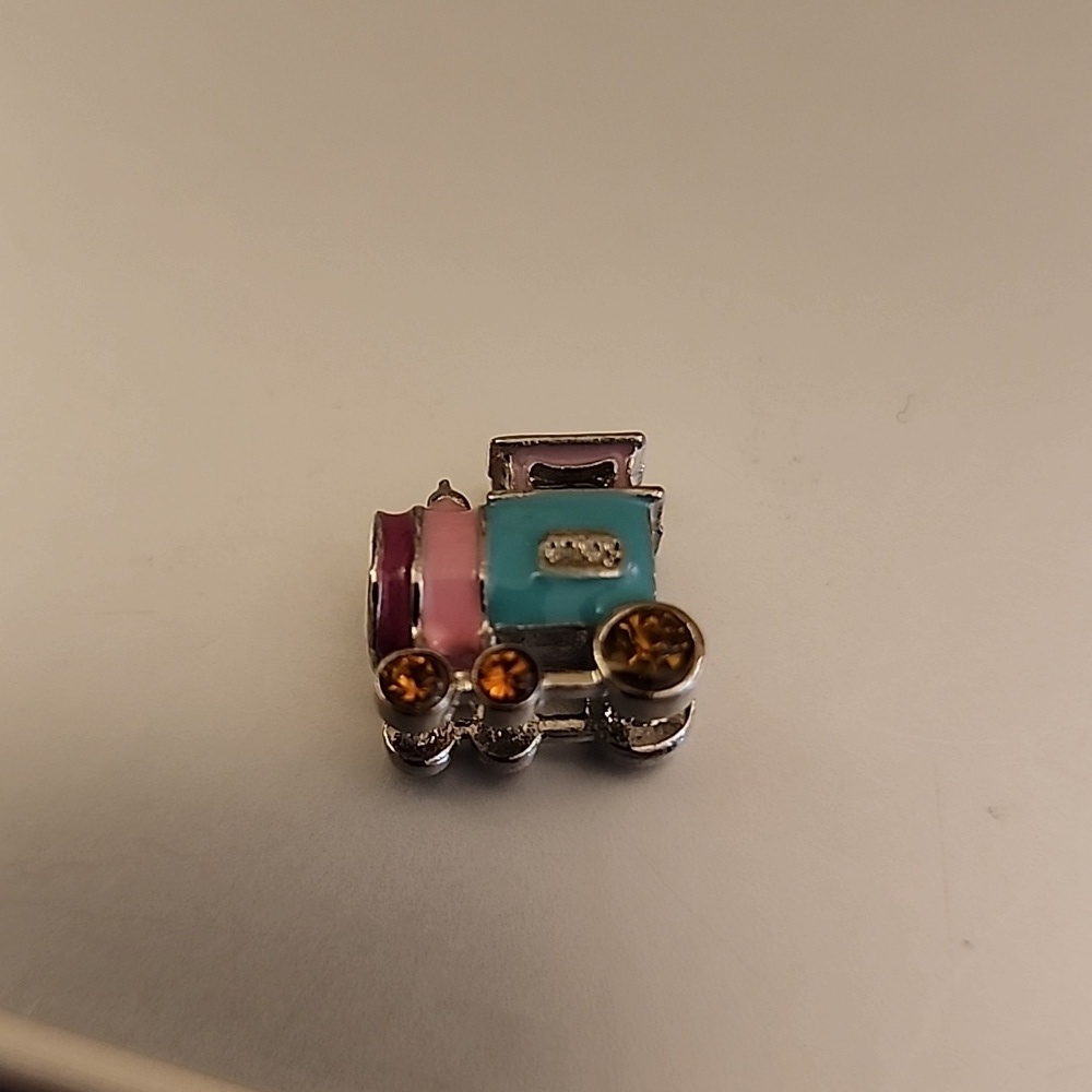 Premium Train Charm Fits Pandora and other European Systems or Pendant